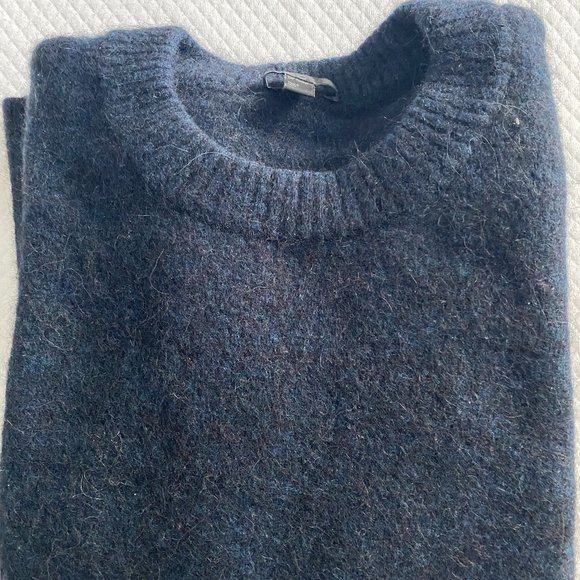 COS Navy Blue Wool Sweater size M - Picture 3 of 7